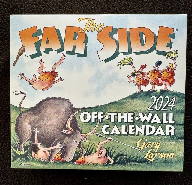 THE FAR SIDE® 2024 OffTheWall DayToDay Desk Calendar Brand new