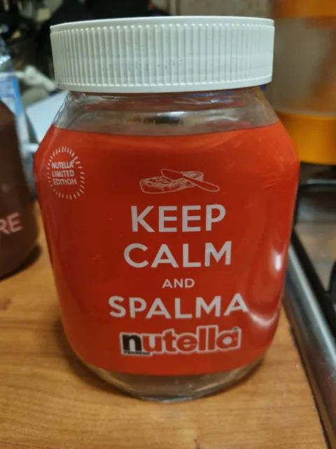 BARATTOLO NUTELLA KEEP Calm And Spalma EUR 10,00 - PicClick IT