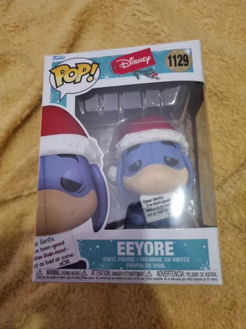 Disney Winnie The Pooh Holiday Eeyore 3.75 Pop Vinyl Figure 1129Christmas Funko