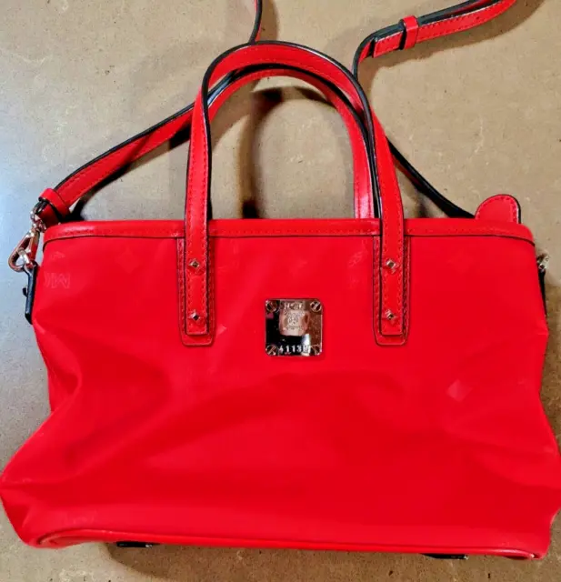 MCM Red Handbag/Shoulder Bag