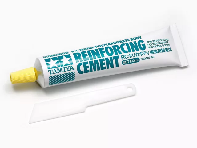 Tamiya Tools 87190 R/C Model Polycarbonate Body Reinforcing Cement (100ml)
