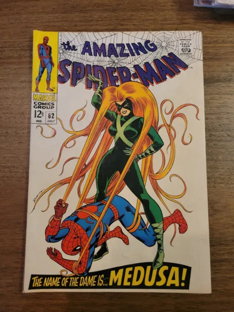 The Amazing Spider-Man #62 Marvel Comics 1968  12 Cent