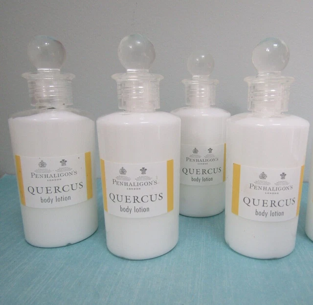 PENHALIGON'S QUERCUS BODY Lotion x4 50ml Bottles (200ml total) Free