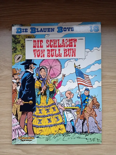 Die Blauen Boys # 10 - Die Schlacht von Bull Run - Cauvin / Lambil - 1. A. - gut