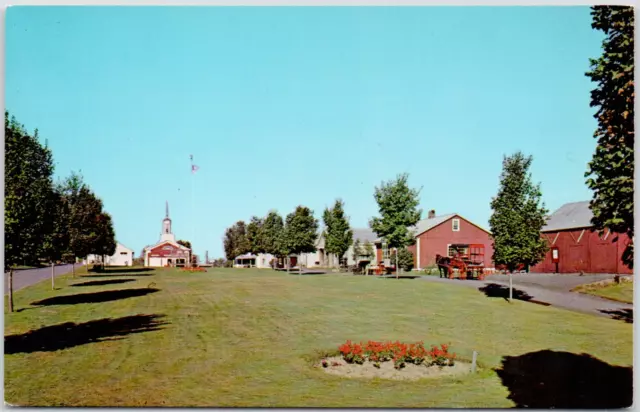 Village Green Old Museum Smiths Glove Monroe Orange County New York Postcard