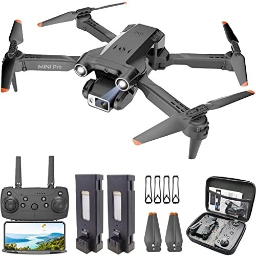 Drone with Dual Camera for Adults Kids, 1080P HD FPV Camera Drones wit...