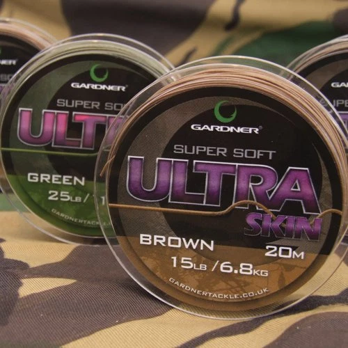 Gardner NEW Ultra Skin 25lb Coated Hooklinks  *All Colours* PAY 1 POST