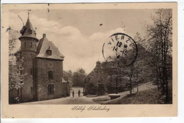 AK  Essen - Rellinghausen ?  ,  Schloß Schellenberg    1913 ?