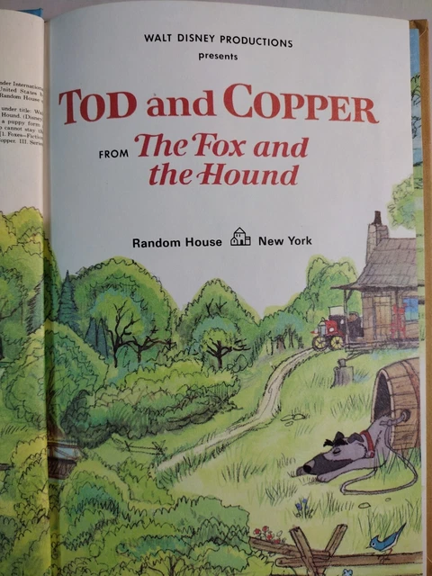 TOD AND COPPER From The Fox And The Hound By Walt Disney £10.60 ...