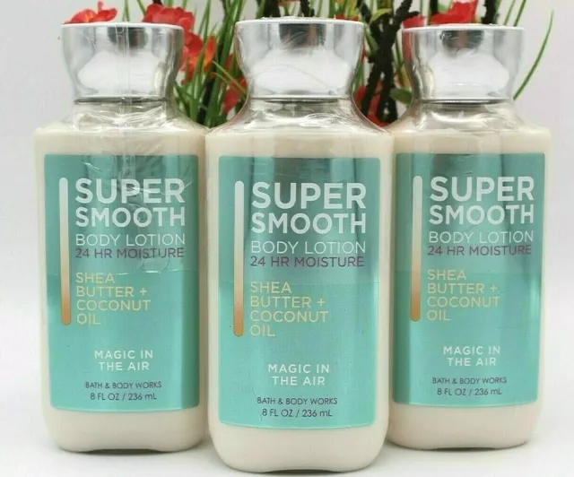 3 BATH & Body Works Magic In The Air Super Smooth Shea Butter Body