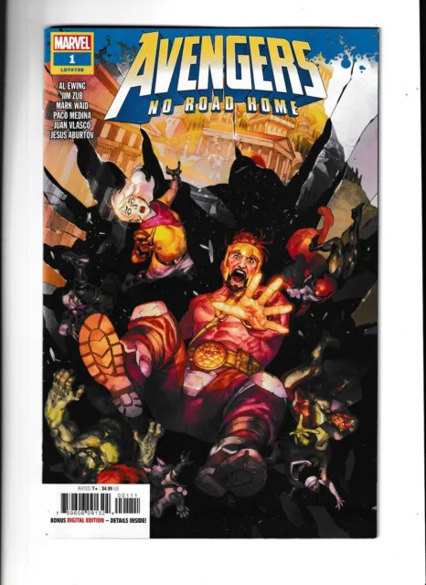 Avengers No Road Home #1 Marvel Comics 2019 Al Ewing Hercules NM- 9.2