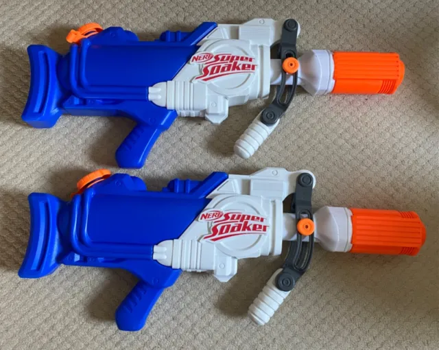 Two Hasbro Nerf Super Soaker Water Guns
