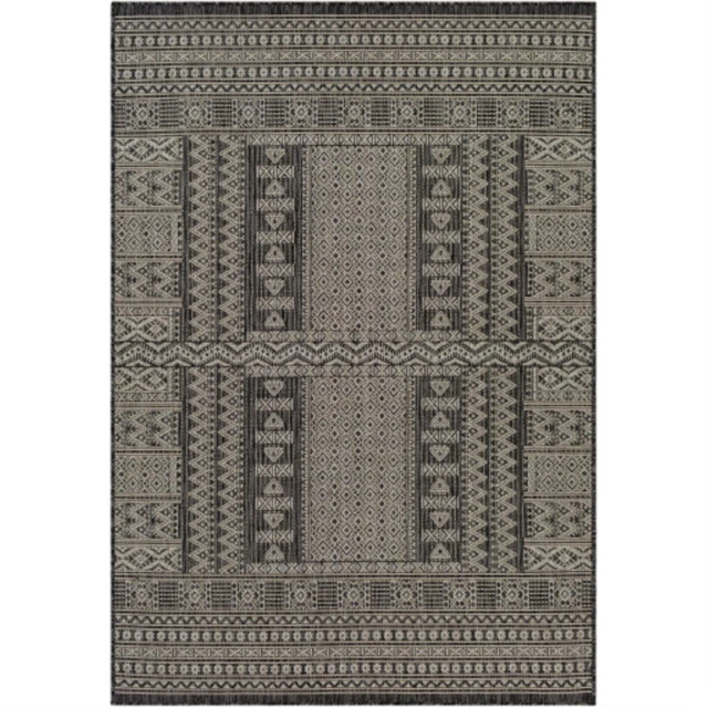 Surya Global Malibu Polypropylene And Polyester 6'7" x 9' Area Rugs