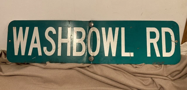 Old Devil Washbowl Rd Pigman Cryptozoology Myth Creature Northfield Vermont Sign