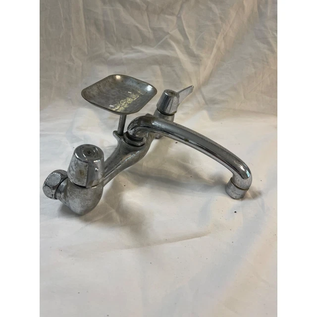 Antique Wall Mounted Faucet W/ Soap Dish