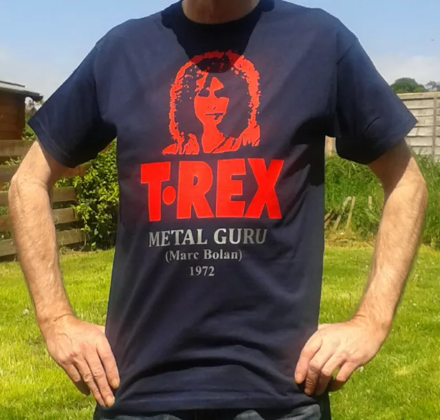 T.REX Marc Bolan T Shirt Metal Guru