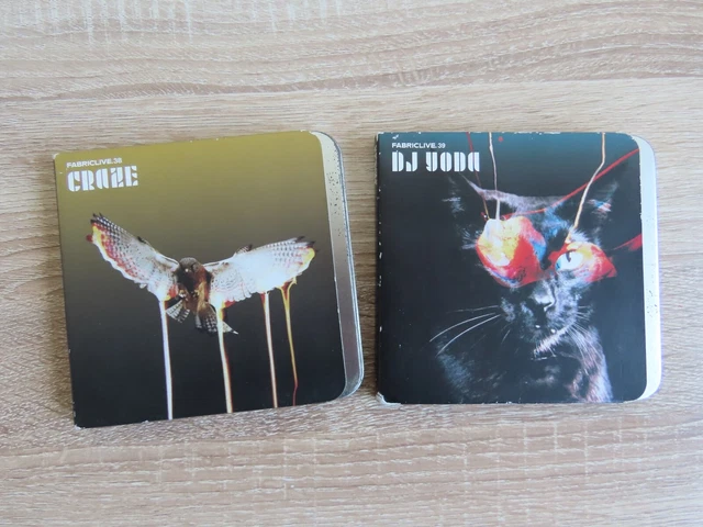 Fabric Fabriclive 38 Craze & 39 DJ Yoda CD Bundle, Tin Cases, Club Music Fabric Fabriclive 38 Craze & 39 DJ Yoda CD Bundle, Tin Cases, Club Music