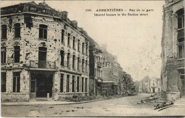 CPA ARMENTIERES - Rue de la Gare (136949)