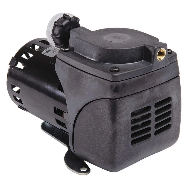GAST 22D1180-201-1088 Compressor/Vacuum Pump, 1/20 hp, 12V DC