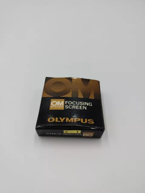 Pantalla de enfoque Olympus 1-2 OM sistema embalaje original