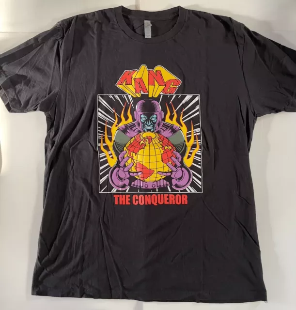 ROTN KANG The Conqueror Shirt Bad Brains Loki Marvel Spiderman Thor Daredevil XL