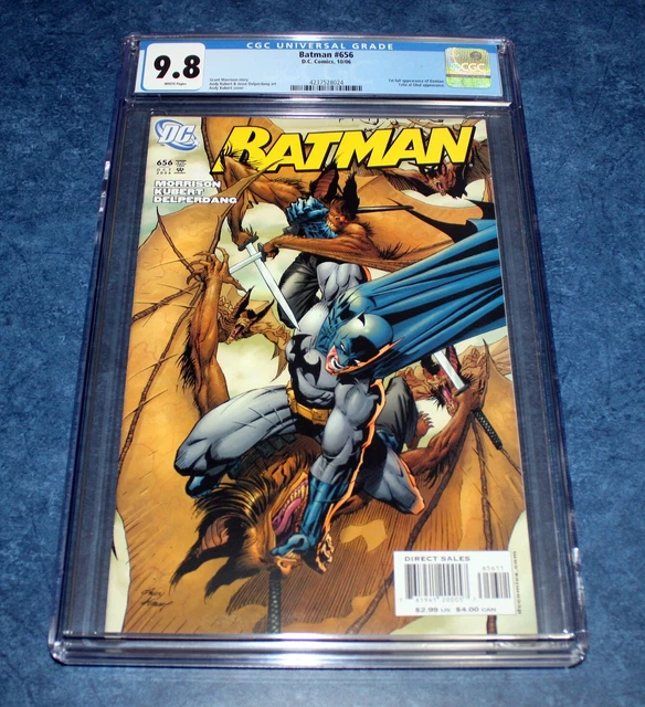 BATMAN #656 1st print CGC 9.8 DC 2006 1st FULL app DAMIAN WAYNE NM/M ADAM KUBERT