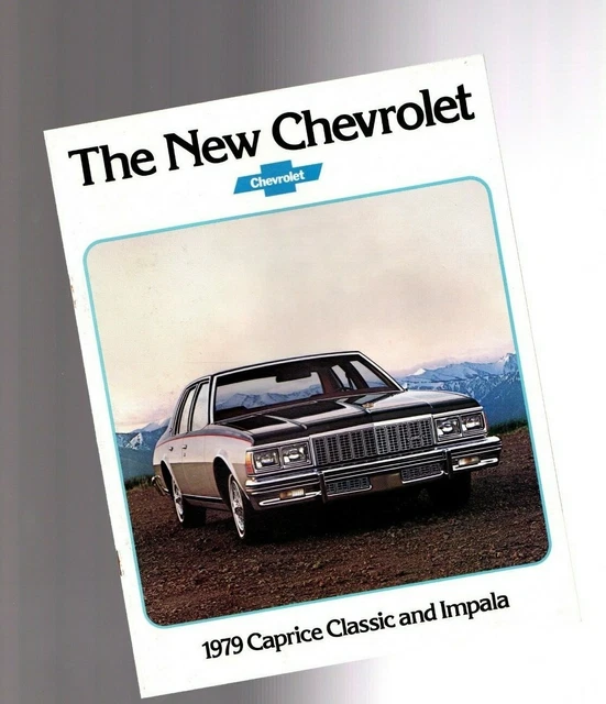 1979 CHEVY CAPRICE CLASSIC / IMPALA Brochure/Catalog Station Wagon