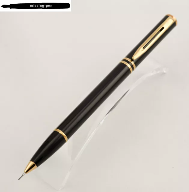 Waterman Laureat Mechanical Pencil (0.5 mm) in Black-Gold (Twist Mechanism)