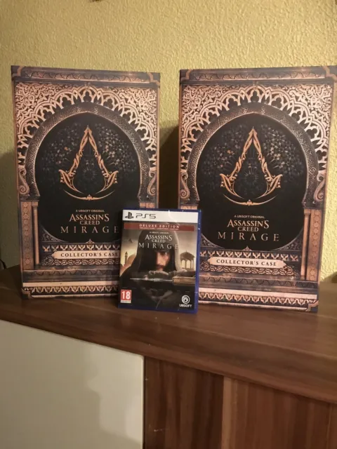 Assassins Creed Mirage Collector’s Case & PS5 Game Deluxe Edition (Uncut) 2