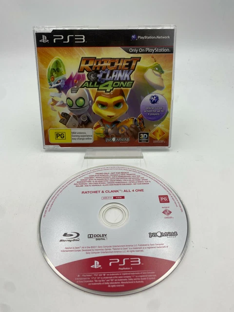 Ratchet & Clank All 4 One - Rare Demo Promo (Full Game) Sony Playstation 3 PS3