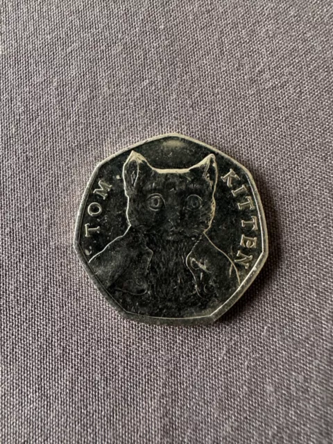 Tom Kitten rare 50p