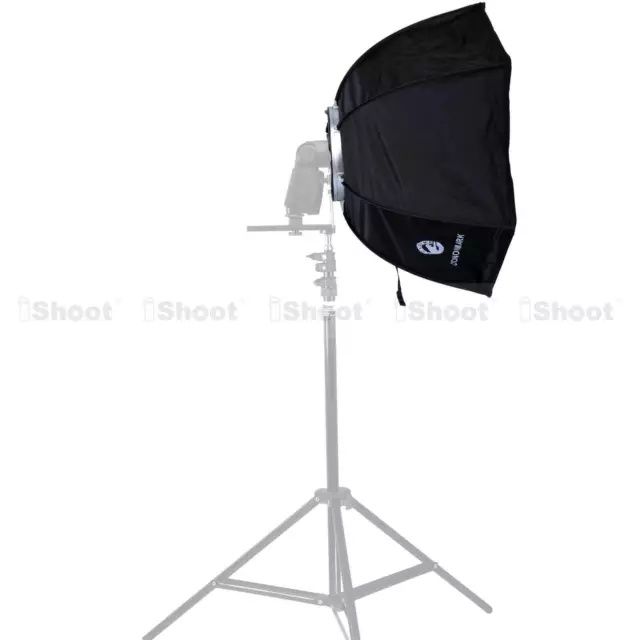 18" Foldable Flash Soft Box Diffuser Reflector for Canon Nikon Olympus Speedlite