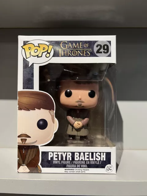 Funko Pop! Petyr Baelish Game Of Thrones #29 New In Box Vaulted Good Condition