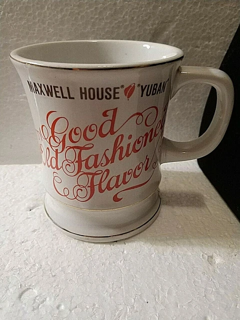 Vintage Maxwell House Yuban Coffee Mug Made In Japan Good Old Fashioned Flavor