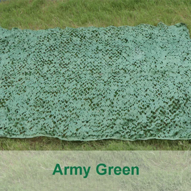 Woodland Camouflage Netting Military Army Camo Hunting Shooting Hide Cover Net