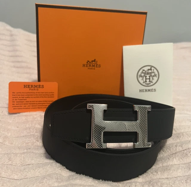 Hermès Leather Belt: Size 95/36