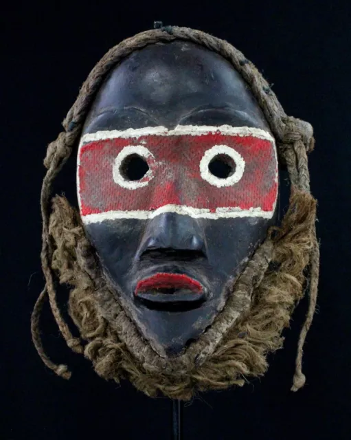 Art African tribal African - Mask Diminutive Passport Dan Zakpeï - 18,5 CMS