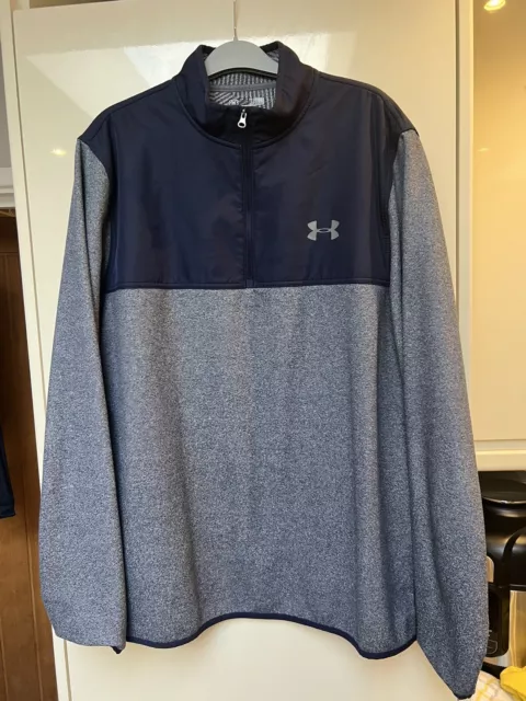 Under Armour Half-Zip Coldgear Infrared Fleece Pullover - XL Loose