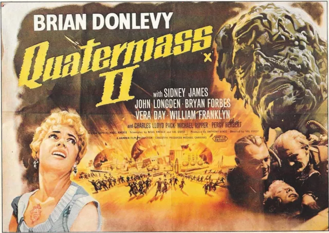 QUATERMASS II (Enemy From Space)  (1957) - Public Domain DVD NO CASE