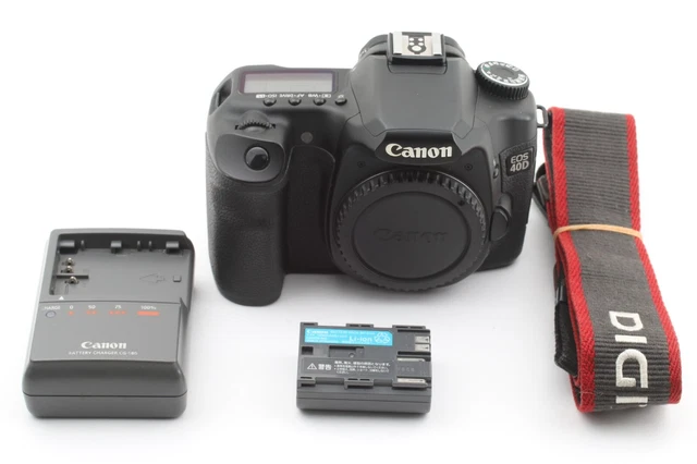 Near Mint Canon EOS 40D 10.1MP Digital SLR DSLR Camera Body Only From Japan