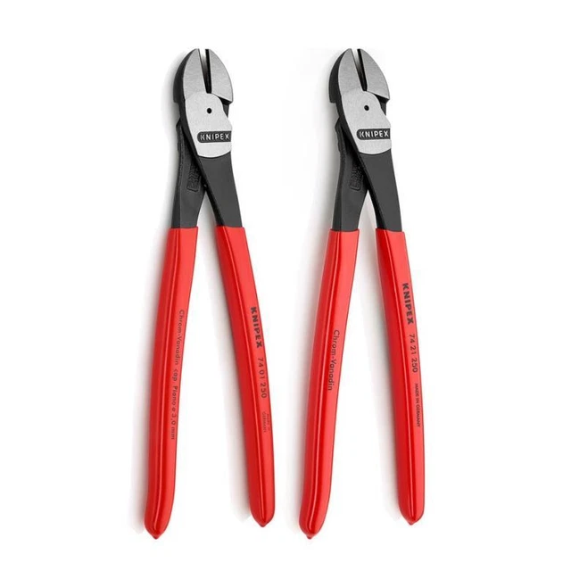 KNIPEX Tools - 2 Piece 10" Diagonal Cutter Set (9K0080129US)
