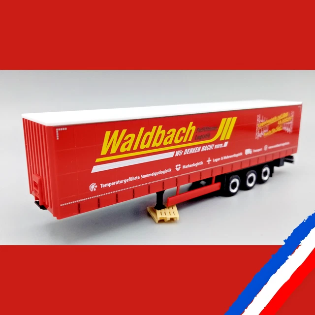 Semi-remorque Mercedes-Benz Herpa échelle HO 1:87 - Occasion Comme Neuf, Modèle Poids Lourd