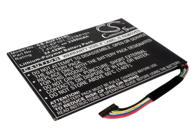 PREMIUM Battery For Asus Transformer TF101-A1 3300mAh / 24.42Wh