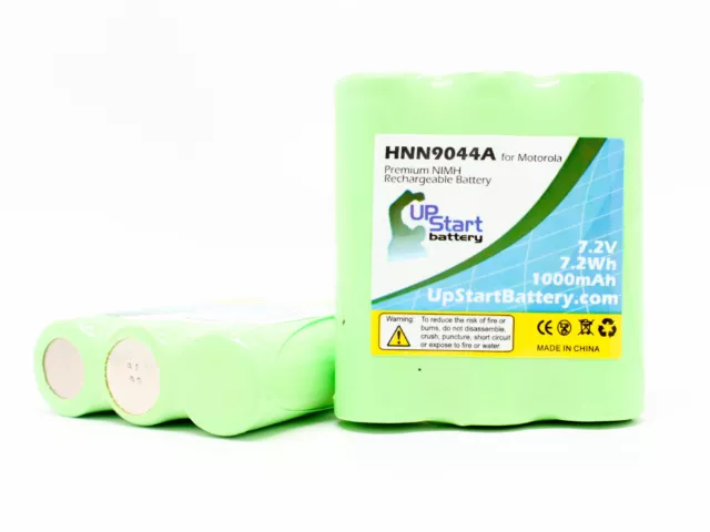 2x Battery for Motorola SP10, SV10, Radius P60, HNN9056A Two-Way Radio
