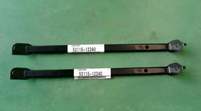 GENUINE 2x Oem Supports Side Bumper Front 52115-12240 TOYOTA AE86 TRUENO LEVIN