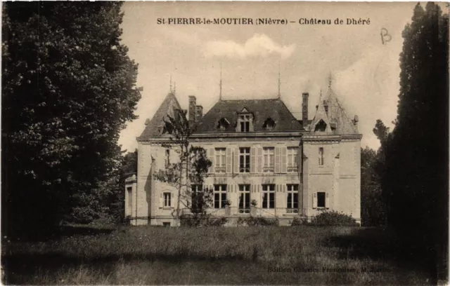 CPA AK St-PIERRE-le-MOUTIER - Chateau de Dhere (456770)