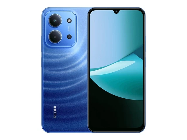 XIAOMI Redmi 15C Smartphone Blu 8+256GB 4G Schermo 6,9 Pollici 6000 mAh Caricabatterie Rapido 33W Fotocamera IA 50 MP(Carica Non Inclusa