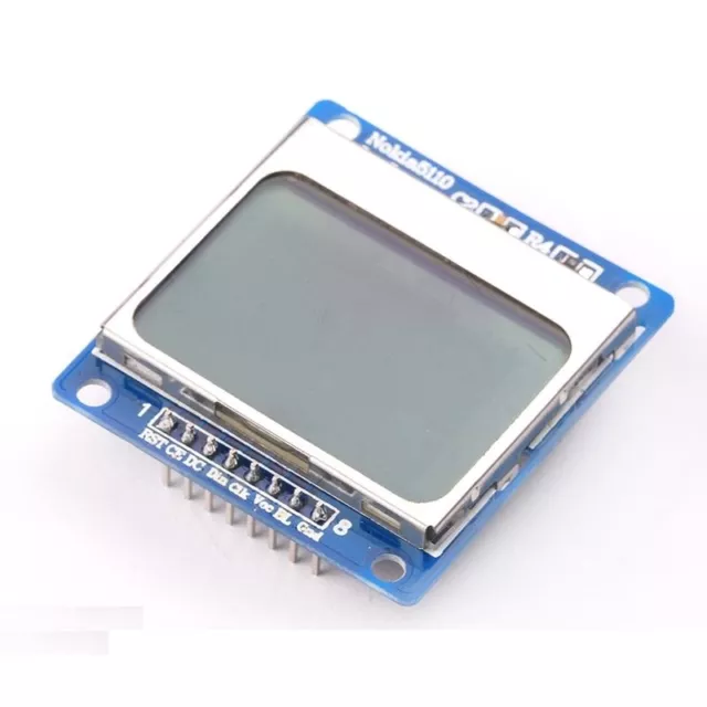 1PCS 84*48 LCD Module blue backlight adapter pcb for Nokia 5110