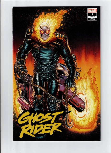 GHOST RIDER #1 Walmart Exclusive Todd Nauck Variant Cover Marvel Comics 2022