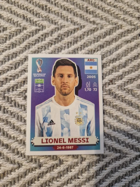 panini stickers USA Paralles Qatar 2022 Lionel Messi